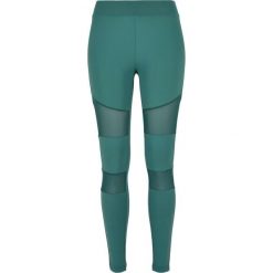 Legginsy damskie Urban Classics tech mesh. Zielone legginsy damskie Urban Classics, bez wzorów, z meshu. Za 149.50 zł.