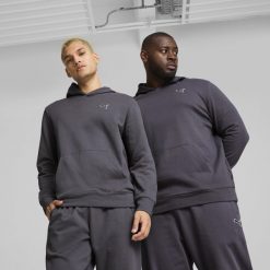 Bluza męska Puma Better Essentials szara. Szare bluzy męskie Puma, m, bez wzorów, z materiału, z kapturem, na fitness i siłownię. W wyprzedaży za 129.99 zł.