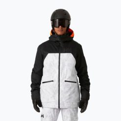 Kurtka narciarska męska Helly Hansen Straightline Lifaloft 2.0. Białe kurtki męskie Helly Hansen, m, bez wzorów, bez kaptura, narciarskie. Za 1,189.00 zł.