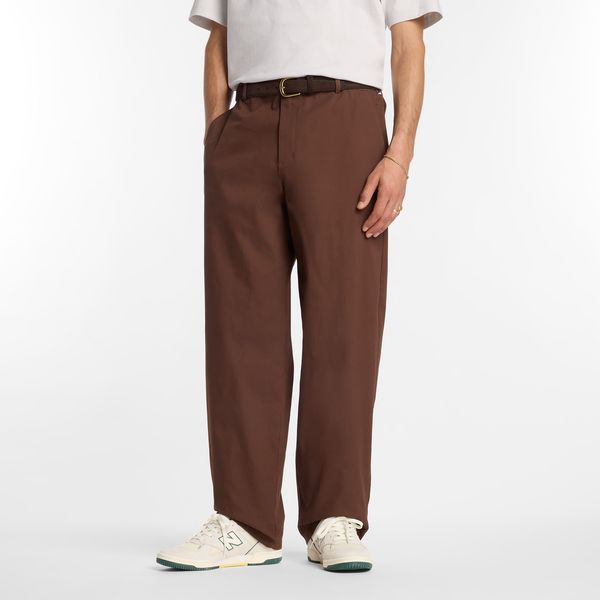 Spodnie męskie New Balance Numeric MP51953ABJ – brązowe. Brązowe spodnie materiałowe męskie New Balance, m, bez wzorów, z bawełny. Za 339.99 zł.