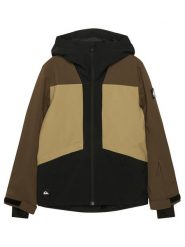 Quiksilver Kurtka narciarska Ambition EQBTJ03213 Brązowy Regular Fit. Brązowe kurtki i płaszcze dla chłopców Quiksilver, bez wzorów, z syntetyku, sportowe, bez kaptura. Za 359.99 zł.