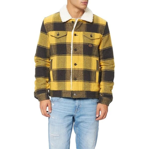 Kurtka turystyczna męska SuperDry Highwayman Trucker. Czarne kurtki męskie Superdry., m, bez wzorów, z nylonu, trekkingowe. W wyprzedaży za 490.00 zł.