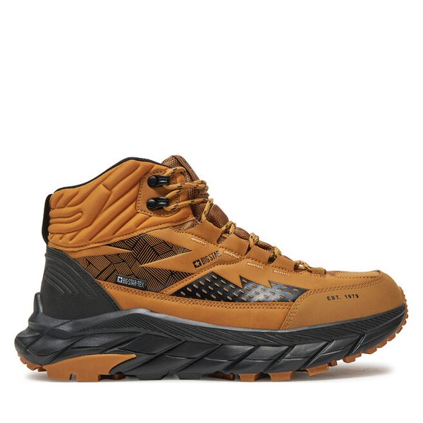 Trapery Big Star Shoes. Brązowe śniegowce i trapery męskie BIG STAR SHOES, retro, bez zapięcia. Za 239.99 zł.