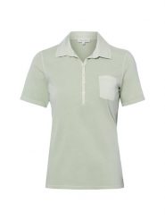 Marc O'Polo koszulka polo Kobiety Bawełna zielony, S. Zielone koszulki sportowe damskie Marc O'Polo, s, bez wzorów, z bawełny, bez kołnierzyka, bez ramiączek. Za 179.95 zł.