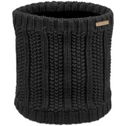 Damska osłona na szyję Cairn Zoe. Czarne szaliki i chusty damskie CAIRN, bez wzorów, eleganckie. Za 171.00 zł.