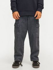 Jack & Jones Junior Jeansy Chris 12262331 Szary Relaxed Fit. Szare jeansy dla chłopców Jack & Jones Junior, z bawełny. Za 199.99 zł.