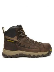 CAT Footwear Trapery Threshold Rebound Wp Nm Ct S7L Hro Fo Sr P726048 Brązowy. Brązowe śniegowce i trapery męskie CAT Footwear, ze skóry, bez zapięcia. Za 749.99 zł.