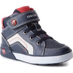 Sneakersy GEOX - B Kilwi B. D B94A7D 054FU C4078 M Navy/Dk Navy. Niebieskie półbuty chłopięce Geox, bez wzorów, z materiału, bez zapięcia. Za 239.00 zł.