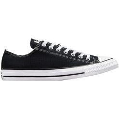 Buty do chodzenia Trampki Unisex Converse Chuck Taylor All Star Ox. Czarne trampki męskie Converse, bez wzorów, z materiału, retro, bez zapięcia. Za 294.99 zł.