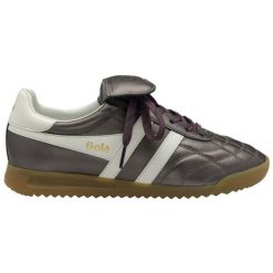 Sneakersy damscy Gola Stadium 86 Trainer. Białe obuwie sportowe damskie Gola, bez wzorów. W wyprzedaży za 425.50 zł.