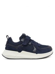 ECCO Sneakersy Biom 2.2 K 71090251142 Granatowy. Niebieskie buty sportowe chłopięce ecco, bez wzorów, ze skóry, bez zapięcia. Za 299.99 zł.