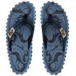 Japonki męskie Gumbies Islander Canvas Flip-Flops. Niebieskie klapki męskie Gumbies, sportowe. Za 85.99 zł.