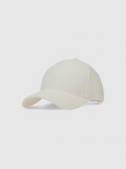 4F Czapka z daszkiem strapback uniseks - biała Uniwersalny. Białe czapki i kapelusze damskie 4f, na lato, bez wzorów, z syntetyku, klasyczne. W wyprzedaży za 59.99 zł.