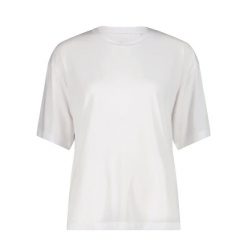 T-shirt z mieszanki poliestru i lyocellu damski CMP. Białe t-shirty damskie CMP, xl, bez wzorów, z dżerseju, bez kołnierzyka. Za 163.50 zł.