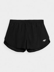 4F Spodenki do biegania ultralight męskie 3XL. Czarne krótkie spodenki sportowe męskie 4f, m, bez wzorów, z gumy, do biegania. W wyprzedaży za 79.99 zł.