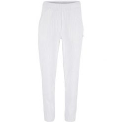 Spodnie damskie Athlecia Marlie. Białe spodnie sportowe damskie Athlecia, bez wzorów, trekkingowe. Za 119.99 zł.