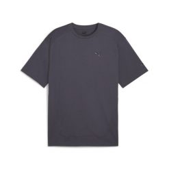 Męska koszulka RAD/CAL PUMA Galactic Gray. Szare koszulki sportowe męskie Puma, m, bez wzorów, bez kołnierzyka, bez ramiączek, na jogę i pilates. Za 79.99 zł.