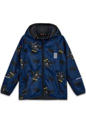 Kurtka Dziecięca Softshell LEGO BATMAN Scout 620 Granatowa. Niebieskie kurtki i płaszcze dla chłopców LEGO, na jesień, z aplikacjami, z polaru, bez kaptura. Za 272.99 zł.
