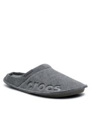 Crocs Kapcie Baya Slipper 205917-0IF Szary. Szare kapcie damskie Crocs, bez wzorów. Za 149.99 zł.