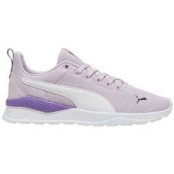 Buty Puma Anzarun Lite 371128 55 fioletowe. Fioletowe obuwie sportowe damskie bez wzorów, z gumy. Za 338.63 zł.