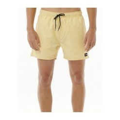 Spodenki surfingowe męskie Rip Curl Offset Volley Żółty. Żółte kąpielówki męskie Rip Curl, m, bez wzorów. Za 130.85 zł.
