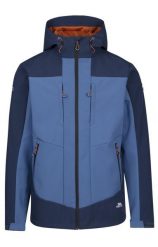 Trespass Tamston- Męska kurtka softshell granatowa. Niebieskie kurtki męskie 2117 OF SWEDEN, m, z aplikacjami, z softshellu, bez kaptura. Za 238.90 zł.
