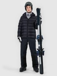 4F Kurtka puchowa trekkingowa z wypełnieniem naturalnym męska - czarna XXL. Czarne kurtki męskie 4f, m, bez wzorów, z puchu, bez kaptura. Za 799.99 zł.