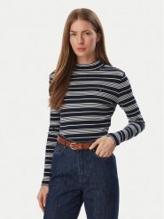 Tommy Hilfiger Bluzka Cody WW0WW47307 Granatowy Slim Fit. Niebieskie koszule damskie Tommy Hilfiger, s, bez wzorów, z bawełny, bez kołnierzyka, bez ramiączek. Za 249.99 zł.