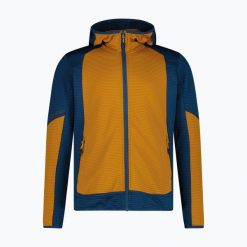 Bluza męska CMP 36G6327. Żółte bluzy męskie CMP, l, bez wzorów, z elastanu, bez kaptura. Za 309.99 zł.