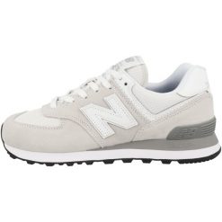 Buty Lifestyle New Balance Sneakers - Dla Kobiet Damskie. Szare obuwie sportowe damskie New Balance, bez wzorów, ze skóry, trekkingowe. Za 806.00 zł.