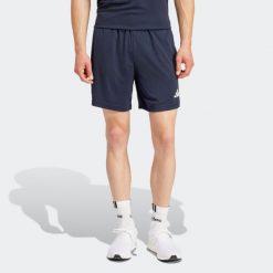 Spodenki do piłki nożnej ADIDAS Sereno. Niebieskie szorty sportowe damskie Adidas, xl, bez wzorów, sportowe, do piłki nożnej. W wyprzedaży za 89.99 zł.