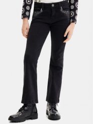 Desigual Jeansy 23WGDD06 Czarny Regular Fit. Czarne jeansy dla dziewczynek Desigual, z bawełny. Za 189.99 zł.