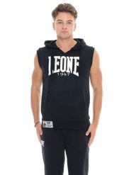 Bluza męska Leone 1947 Apparel bez rękawów z kapturem styl bokserski. Szare bluzy męskie LEONE 1947 APPAREL, m, bez wzorów, z kapturem, na fitness i siłownię. Za 294.70 zł.