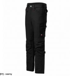 Vertex - ADLER - Vertex - Spodnie robocze męskie, Cordura, 310 g/m2, 34 % bawełna, 66 % polyamid - czarny - 50 long-52 50. Czarne spodnie materiałowe męskie RIMECK, m, bez wzorów, z bawełny. Za 378.23 zł.