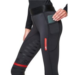 Damskie legginsy jeździeckie o średniej przyczepności eaSt Reggings® R1. Czarne legginsy damskie EAST, xl, bez wzorów, z elastanu. Za 621.45 zł.