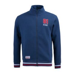 Sweatshirt Kenny Academy. Niebieskie bluzy męskie KENNY, m, bez wzorów, ze skóry, bez kaptura. W wyprzedaży za 254.50 zł.