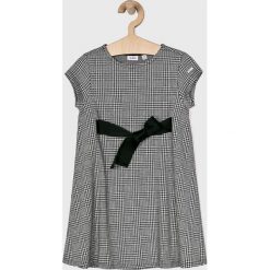 Blukids - Sukienka dziecięca 98-134 cm. Szare sukienki dla dziewczynek Blukids, bez wzorów, z bawełny, eleganckie, bez ramiączek, krótkie. W wyprzedaży za 39.90 zł.