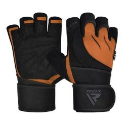 Rękawiczki treningowe RDX L4 Open Finger Micro Plus Gym. Czarne rękawiczki męskie RDX SPORTS, bez wzorów, sportowe. Za 77.99 zł.