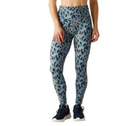 Damskie legginsy Dare 2B Influential Gym. Niebieskie legginsy damskie Dare 2b, bez wzorów. Za 227.00 zł.