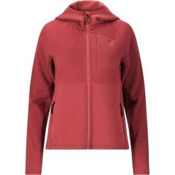 Damska kurtka hybrydowa Whistler Langley. Czerwone kurtki damskie Whistler, bez wzorów, bez kaptura. Za 329.00 zł.