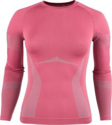 4f Bluza termoaktywna damska 4F F113 różowa 4FAW23USEAF113 53S M/L. Czerwone bluzy damskie 4f, l, bez wzorów, bez kaptura. Za 131.11 zł.