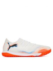 Puma Buty do piłki nożnej Future 8 Match Low Tt 108601 01 Biały. Białe buty sportowe męskie Puma, z materiału, bez zapięcia. Za 299.99 zł.