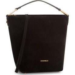 Torebka COCCINELLE - CD1 Liya Suede E1 CD1 13 01 01 Noir/Noir 001. Czarne torebki do ręki damskie marki Coccinelle. W wyprzedaży za 979.00 zł.