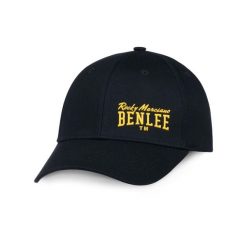 Czapka z daszkiem Benlee Testa. Czarne czapki i kapelusze męskie BENLEE, bez wzorów, z bawełny, klasyczne. Za 140.50 zł.