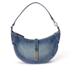 Torebka Polo Ralph Lauren. Niebieskie torebki do ręki damskie Polo Ralph Lauren, bez wzorów, klasyczne, bez dodatków. Za 1,999.00 zł.