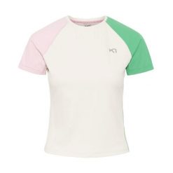 Koszulka damska Kari Traa Linnea. Brązowe koszulki sportowe damskie Kari Traa, bez wzorów, z elastanu, na fitness i siłownię. Za 312.00 zł.