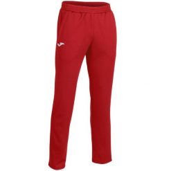 Spodnie do piłki nożnej męskie Joma Cleo II. Czerwone spodnie sportowe męskie Joma, m, bez wzorów, do piłki nożnej. W wyprzedaży za 110.00 zł.