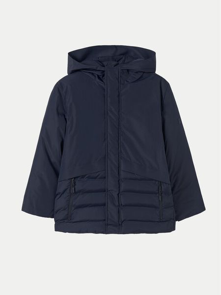 Mayoral Parka 7459 Granatowy Regular Fit. Niebieskie kurtki i płaszcze dla chłopców Mayoral, bez wzorów, z syntetyku, bez kaptura. Za 170.99 zł.