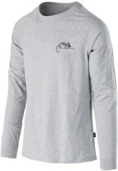 Helikon-Tex T-shirt Long Sleeve (Helikon-Tex Logo) - Mid Grey. Szare bluzki z długim rękawem męskie HELIKON-TEX, m, bez wzorów, bez kołnierzyka. Za 114.77 zł.