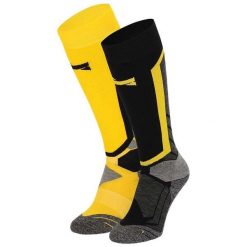 Skarpety snowboardowe Xtreme, 2 par, Multi Żółty. Czarne skarpety damskie XTREME SOCKSWEAR, bez wzorów. Za 156.20 zł.